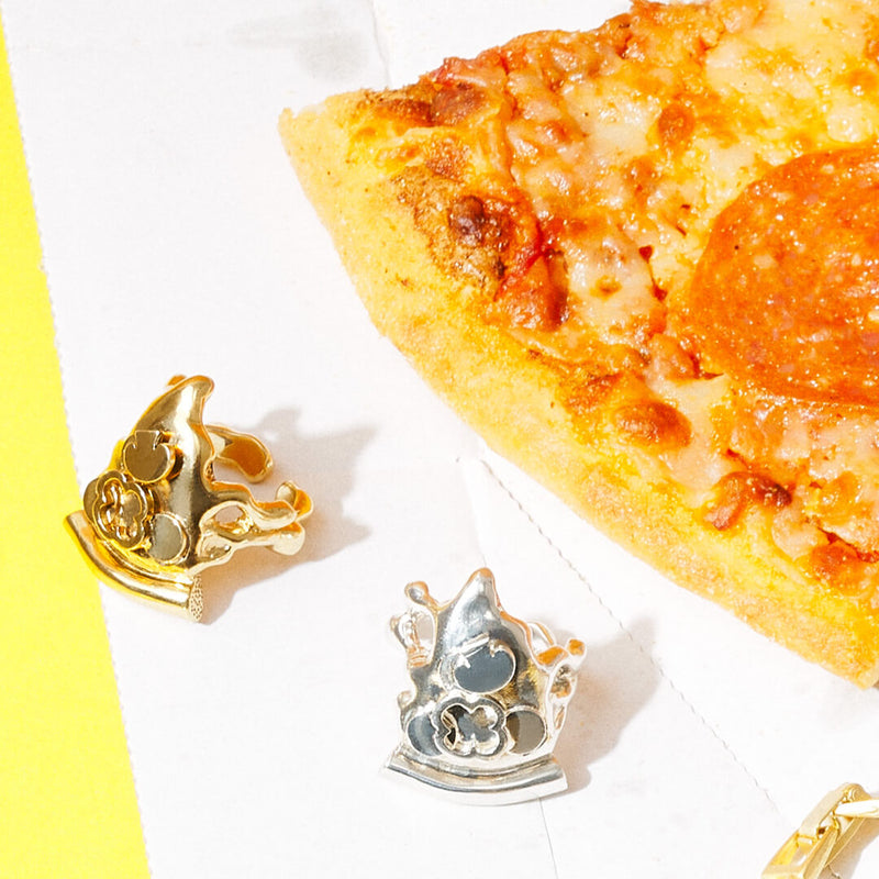 【Silver925】Pizza Slice Ring【Japan Jewelry】