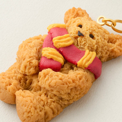 【Harry Potter × Q-pot. collaboration】Gryffindor Bear Cookie Necklace【Japan Jewelry】