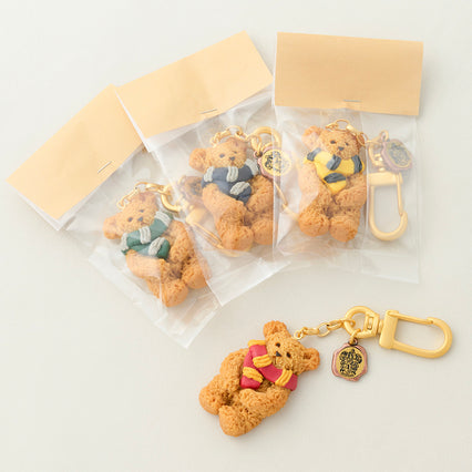 【Harry Potter × Q-pot. collaboration】Slytherin Bear Cookie Key Holder【Japan Jewelry】