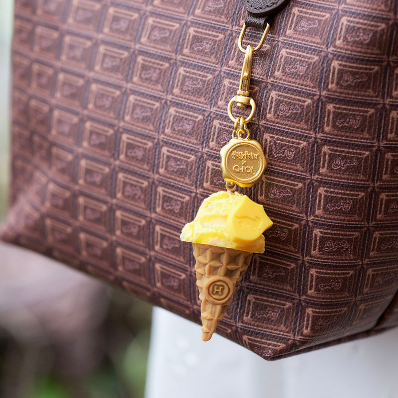 【Harry Potter × Q-pot. collaboration】Hufflepuff Ice Cream Bag Charm【Japan Jewelry】