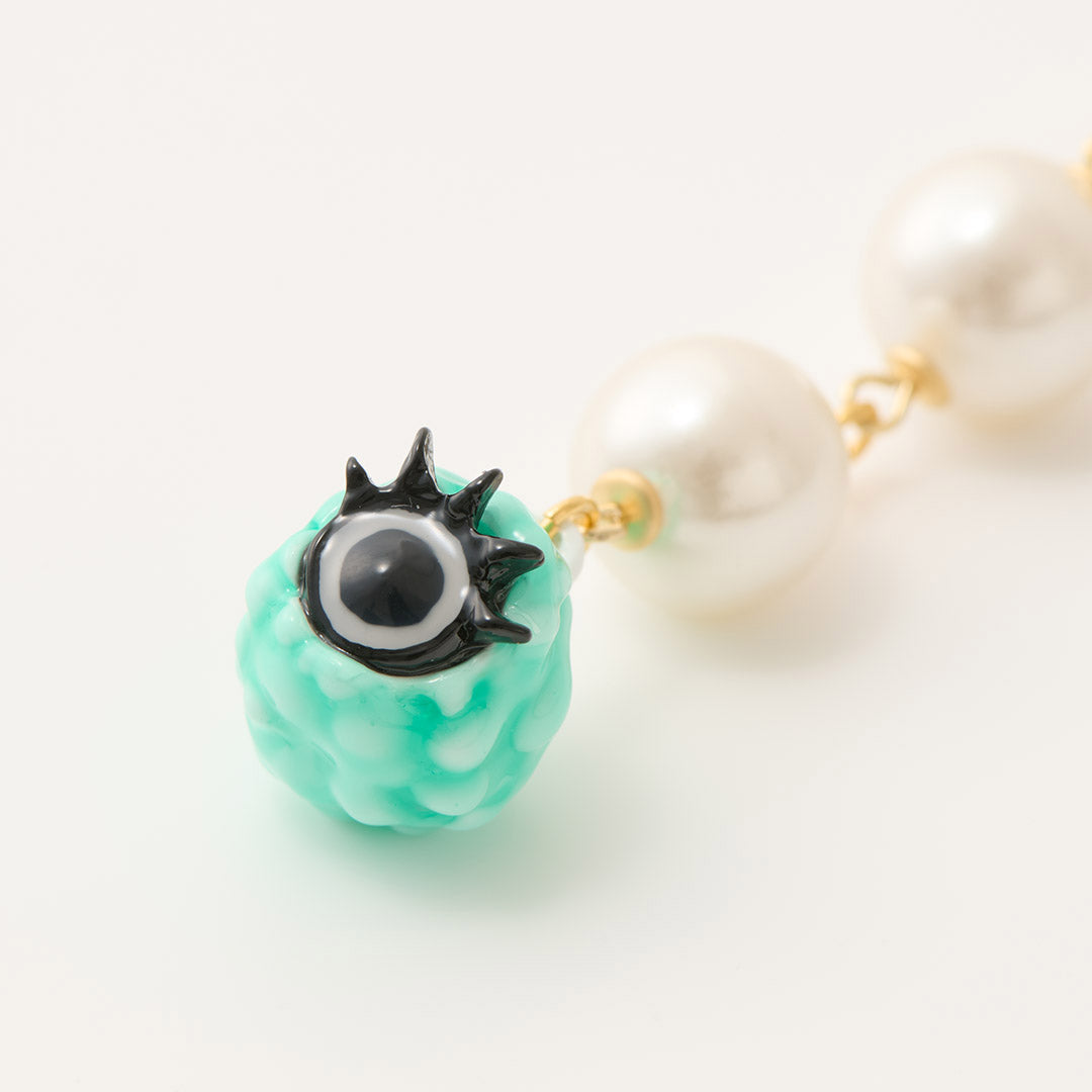 Cool Mint Melty Monster Pierced Earring (1 PIece)【Japan Jewelry】