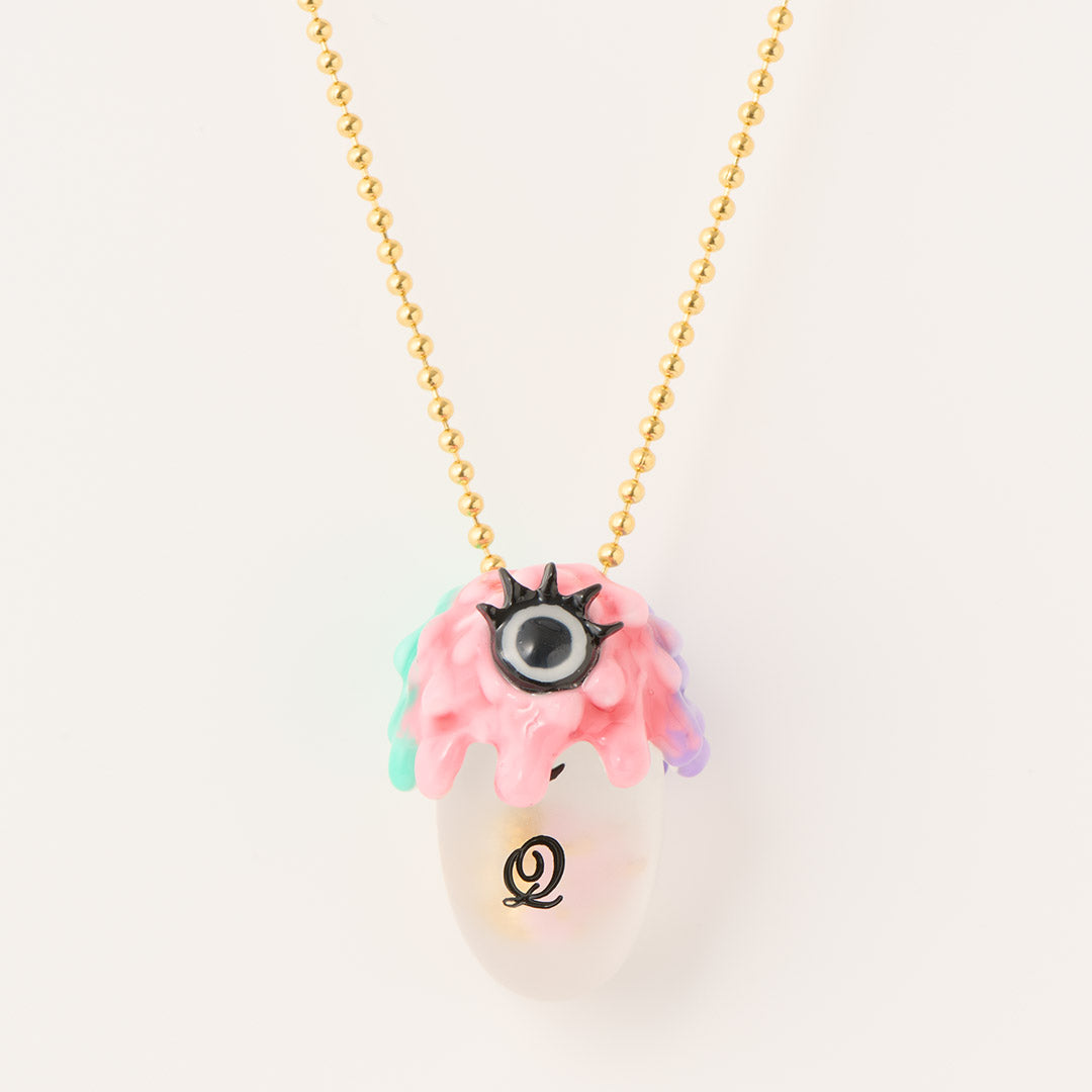 Trick Ghost “Melty Monster” Necklace Set【Japan Jewelry】