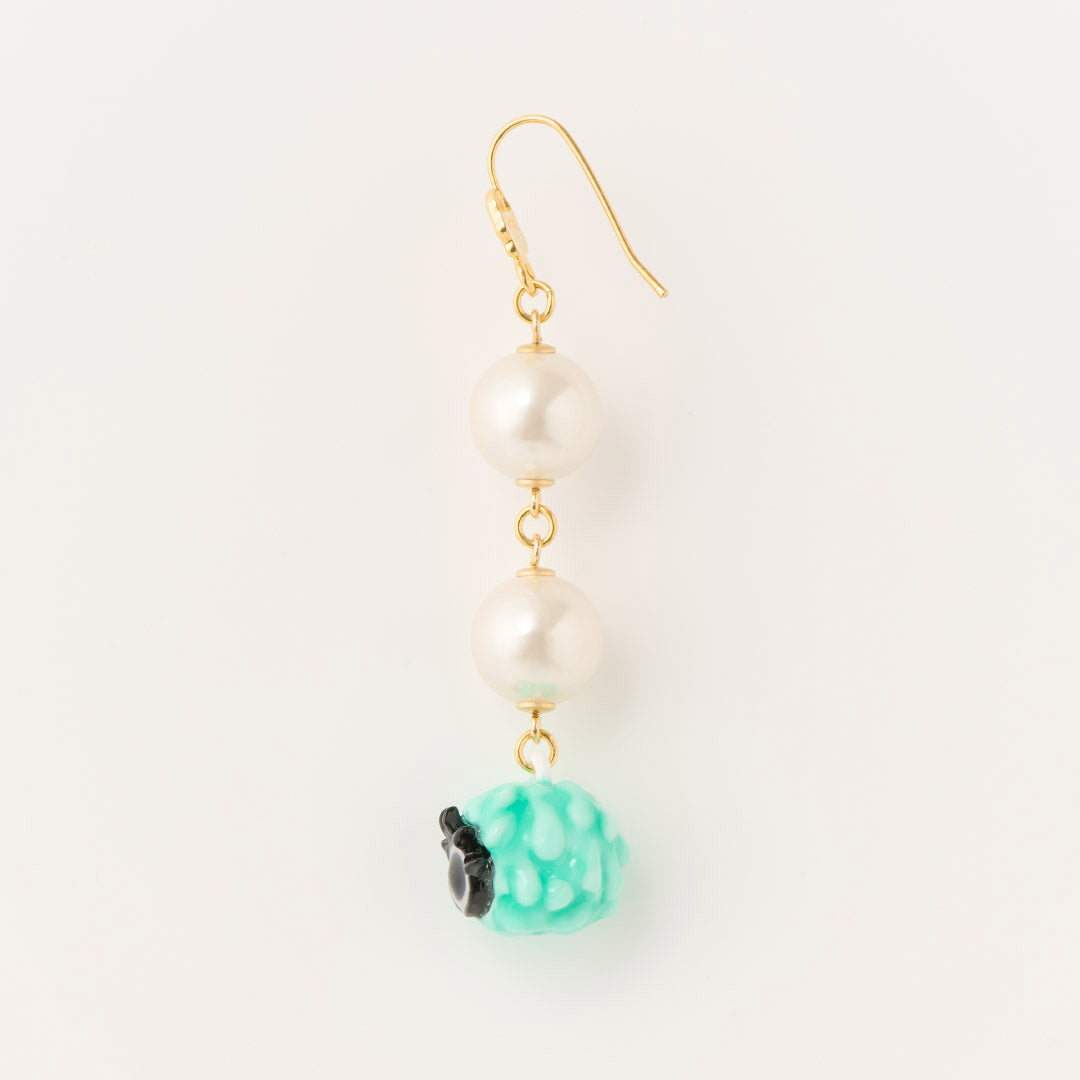 Cool Mint Melty Monster Pierced Earring (1 PIece)【Japan Jewelry】