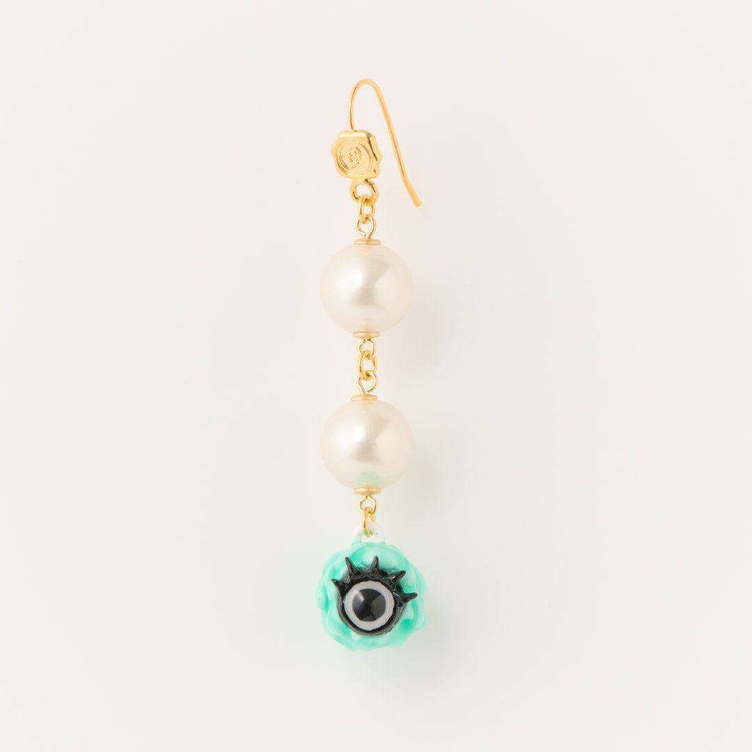 Cool Mint Melty Monster Pierced Earring (1 PIece)【Japan Jewelry】