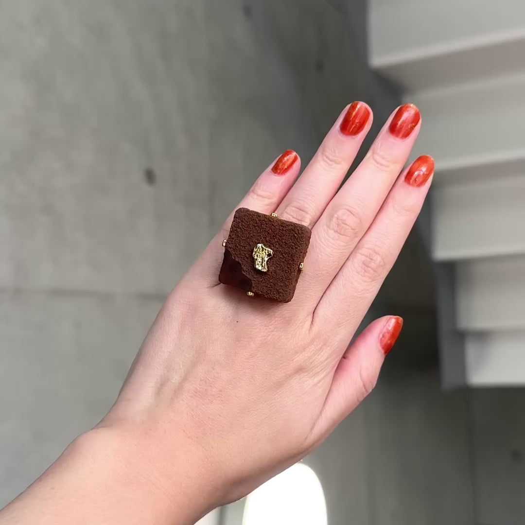 Luxe Chocolat Ring【Japan Jewelry】