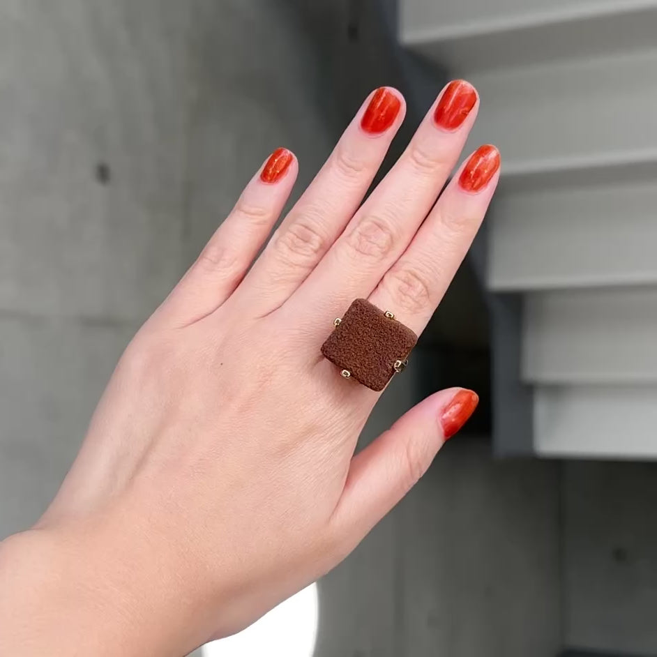 Petit Luxe Chocolat Ring【Japan Jewelry】