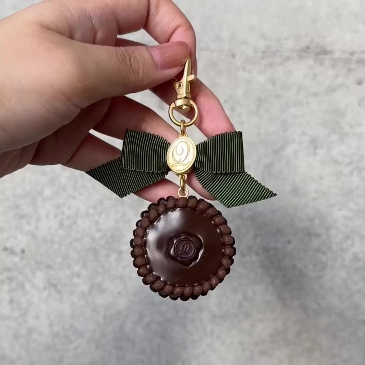 Chocolate Tart Bag Charm【Japan Jewelry】