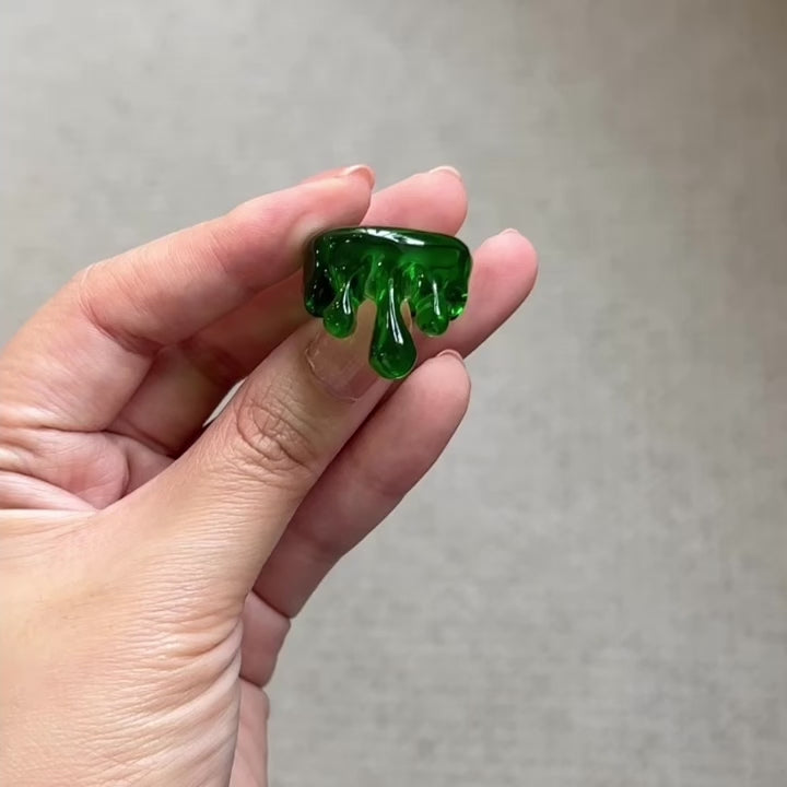 Poison Melting Ring (Green)【Japan Jewelry】