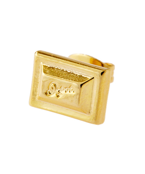 Chocolate Pierced Earring (Gold / 1 Piece)【Japan Jewelry】