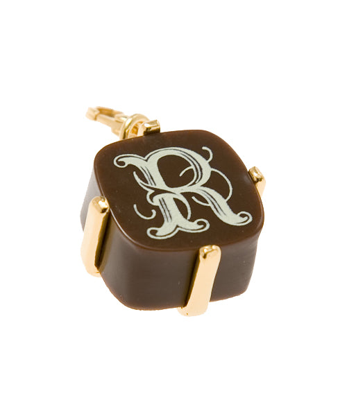 Initial Chocolat Charm (R)【Japan Jewelry】