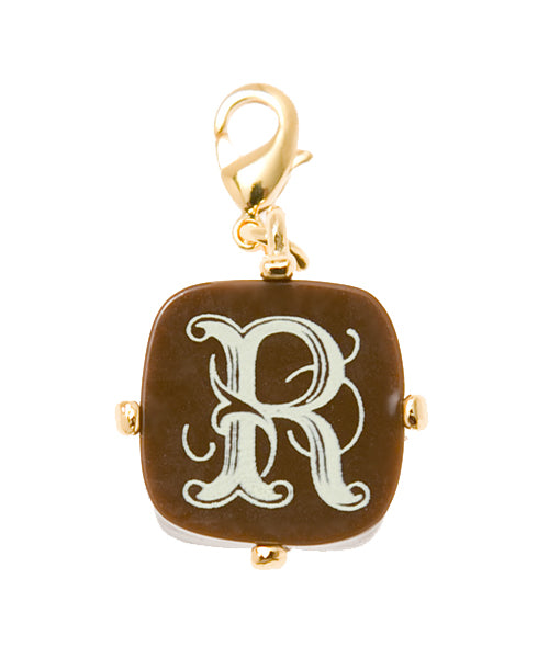 Initial Chocolat Charm (R)【Japan Jewelry】