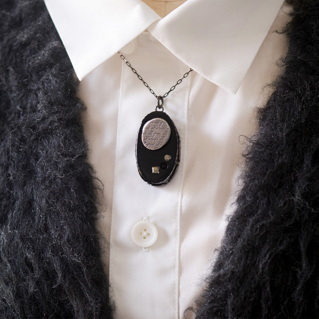 SHADOW Oval Petit Cake Necklace【Japan Jewelry】