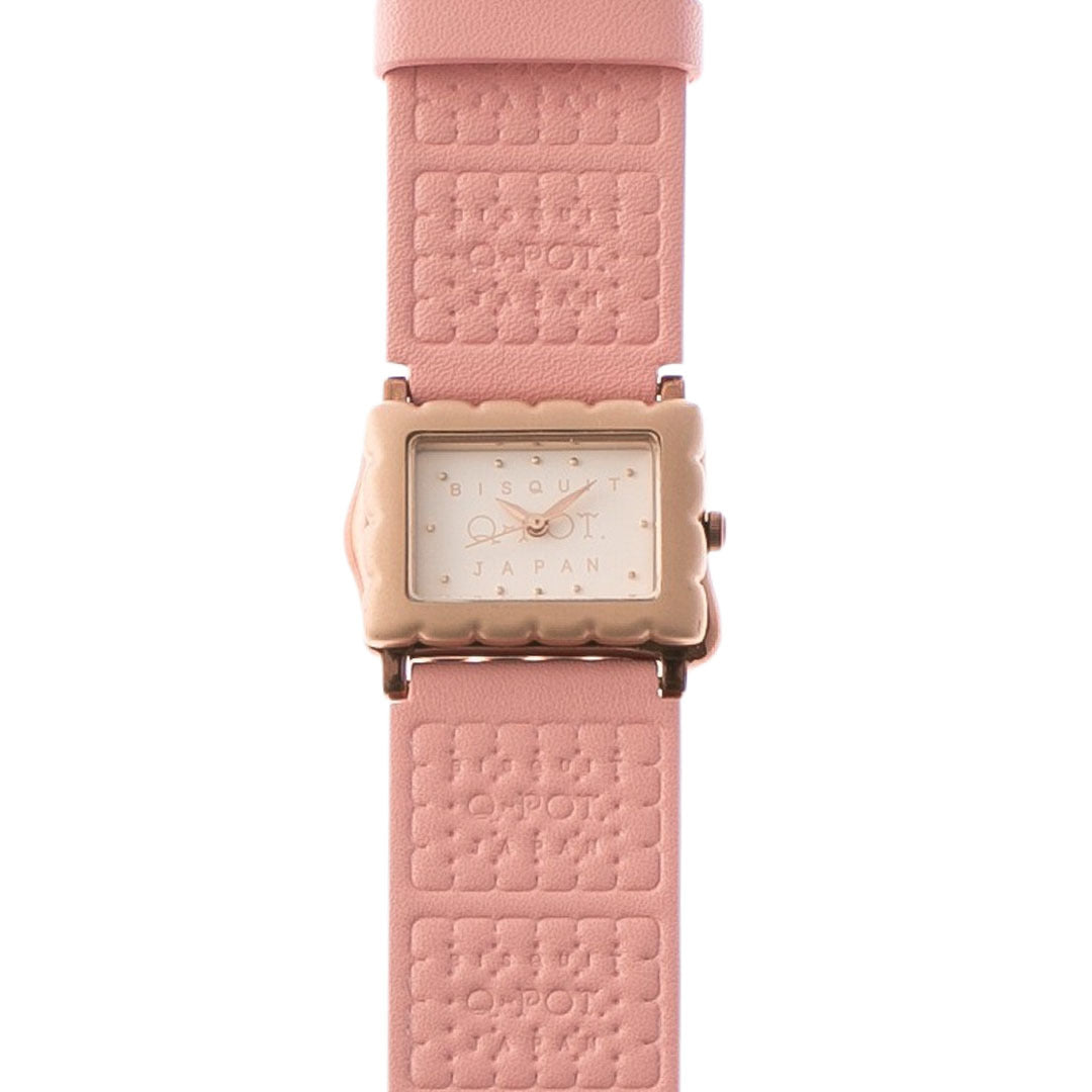 Biscuit Watch (Pink)【Japan Jewelry】 – Japan Jewelry Brand