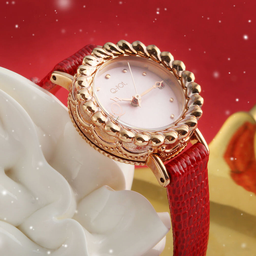 Decorated Cake Watch (Strawberry Cake)【Japan Jewelry】
