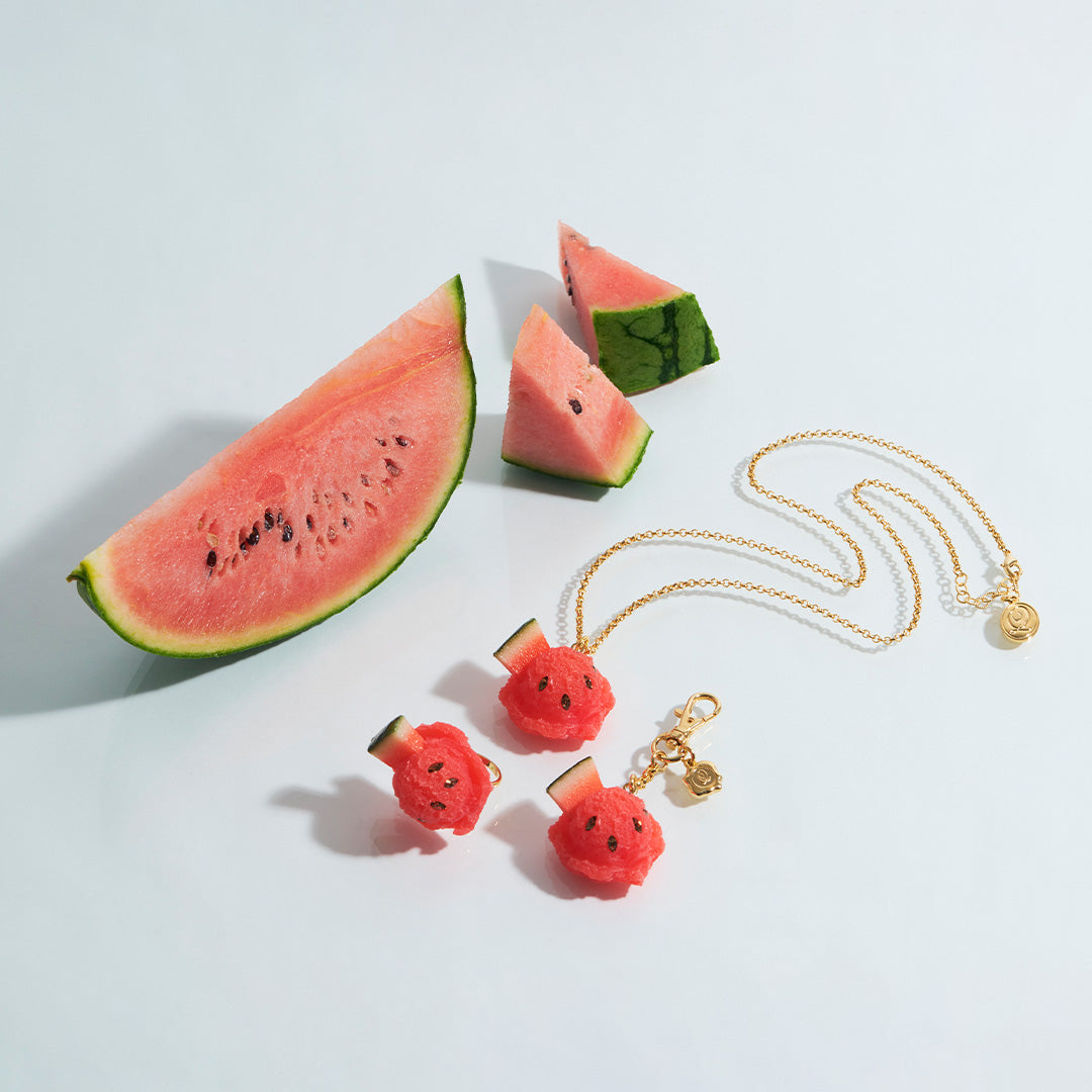 Watermelon Sorbet Necklace【Japan Jewelry】
