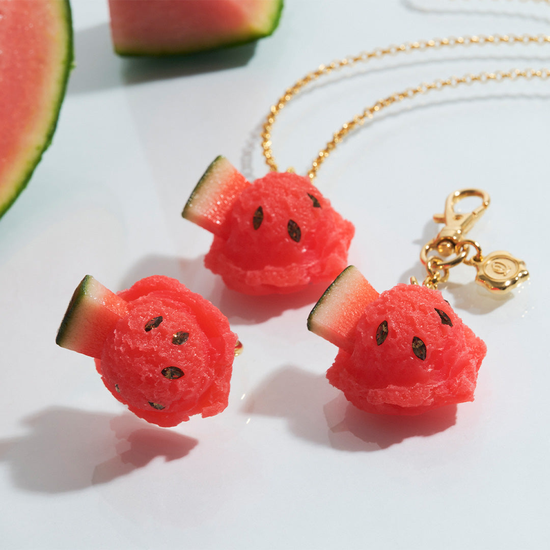 Watermelon Sorbet Necklace【Japan Jewelry】