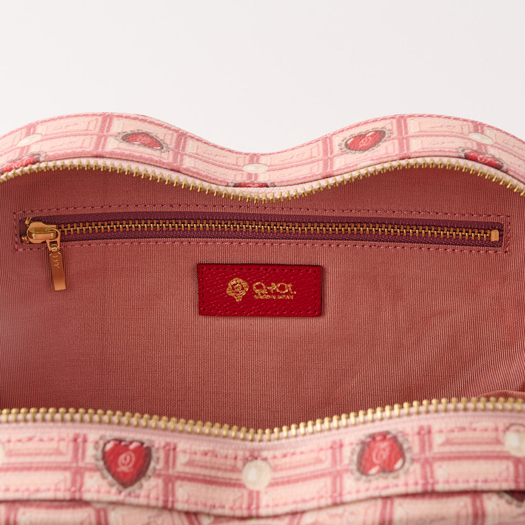 Heart Strawberry Chocolate Heart Crossbody Bag【Japan Jewelry】