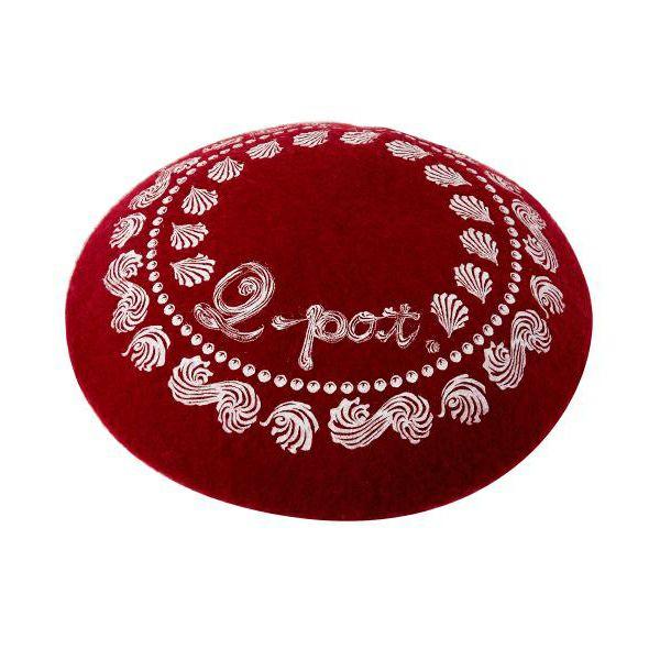 Whipped Cream Beret (Red)【Japan Jewelry】
