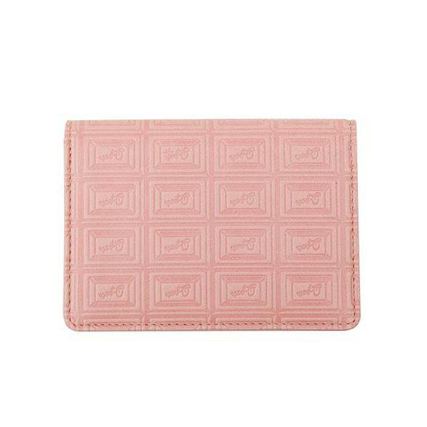 Strawberry Chocolate Bar Leather Card Case【Japan Jewelry】