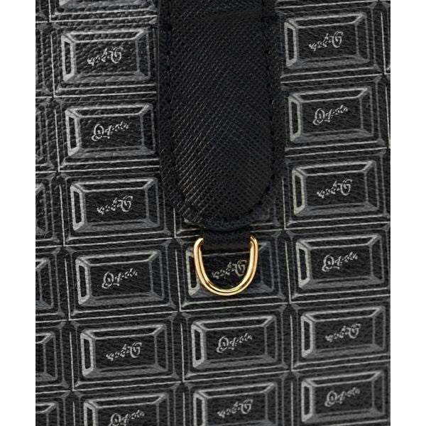 Black Chocolate Zip Leather Tote Bag【Japan Jewelry】