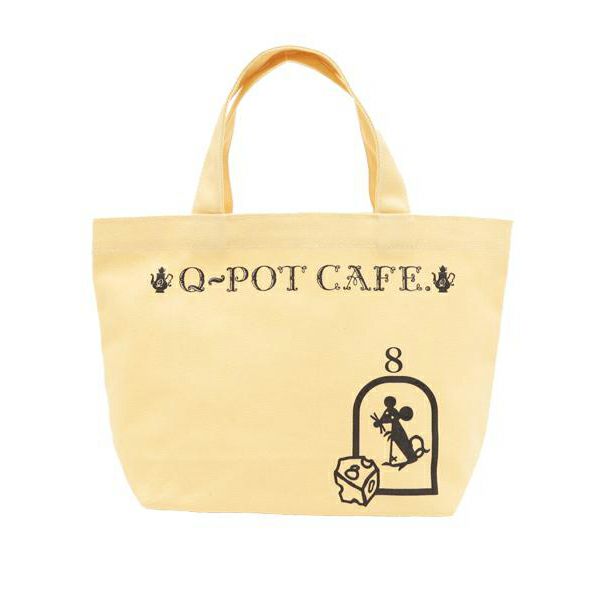 Q-pot CAFE. Tiny Mouse Lunch Tote Bag