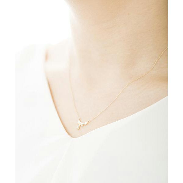 【10K Yellow Gold】Petit Melt Necklace