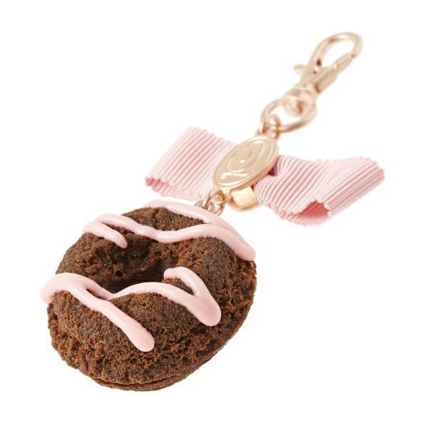 Chocolate Doughnut Bag Charm【Japan Jewelry】