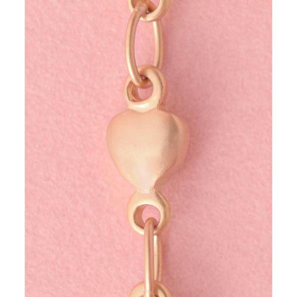 Strawberry Ganache Ribbon Necklace(Pink)【Japan Jewelry】