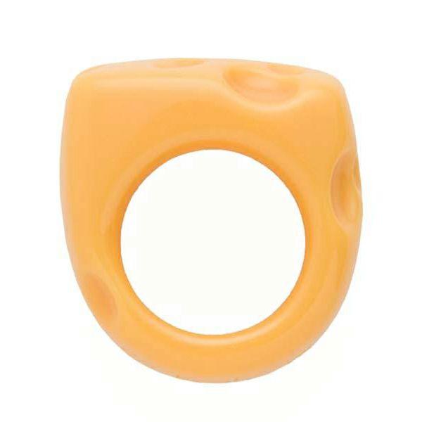 【Special Package】Hard Cheese Ring【Japan Jewelry】