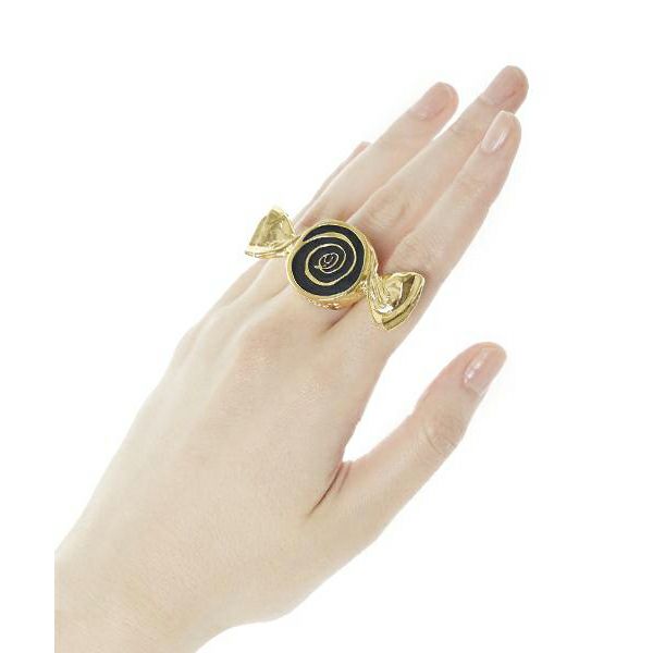 【Special Package】Spin Candy Ring (Black)