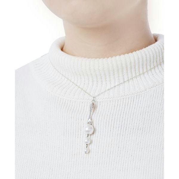 【Silver925】Vanilla Fork Necklace【Japan Jewelry】