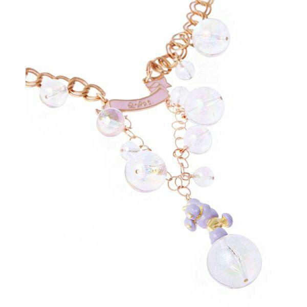 Bubble Double Dream Poodle Necklace【Japan Jewelry】