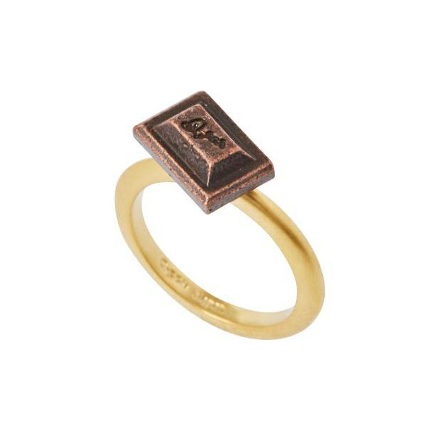 Chocolate Lovers Rings Set (Red / US5)【Japan Jewelry】