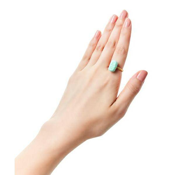 Dream Tablet Ring (Mint Green)【Japan Jewelry】