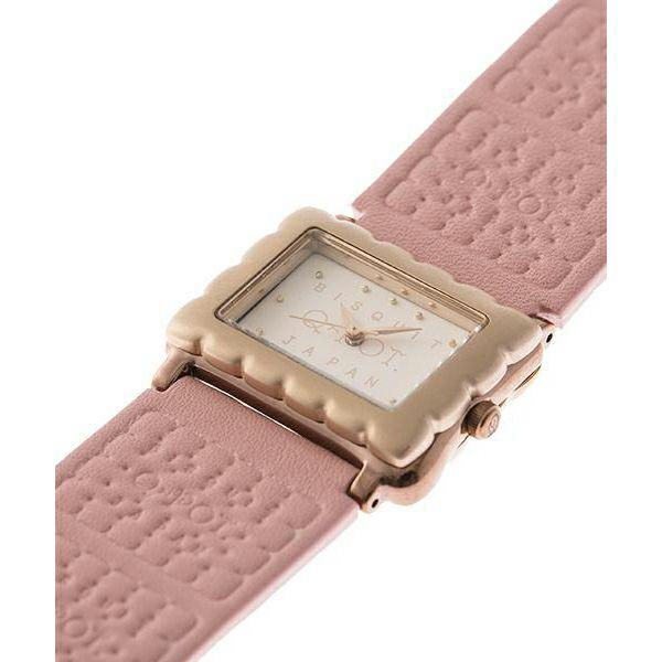 Biscuit Watch (Pink)【Japan Jewelry】