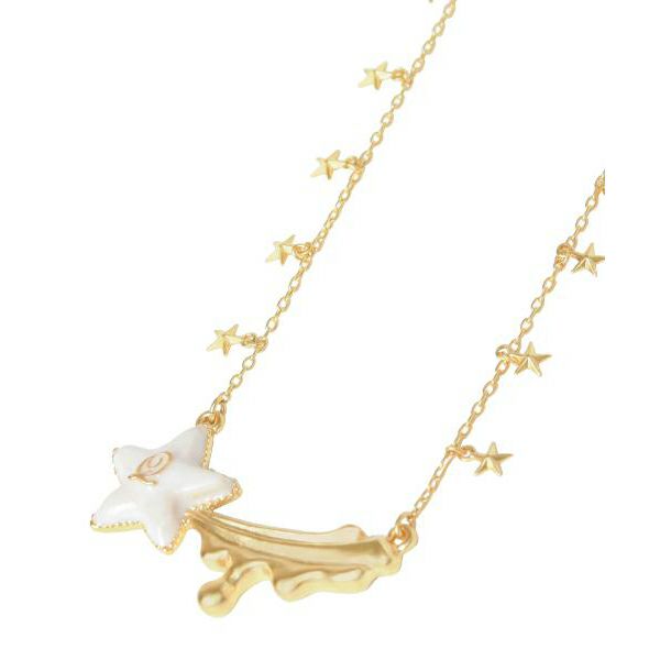 Melty Shooting Star Necklace【Japan Jewelry】