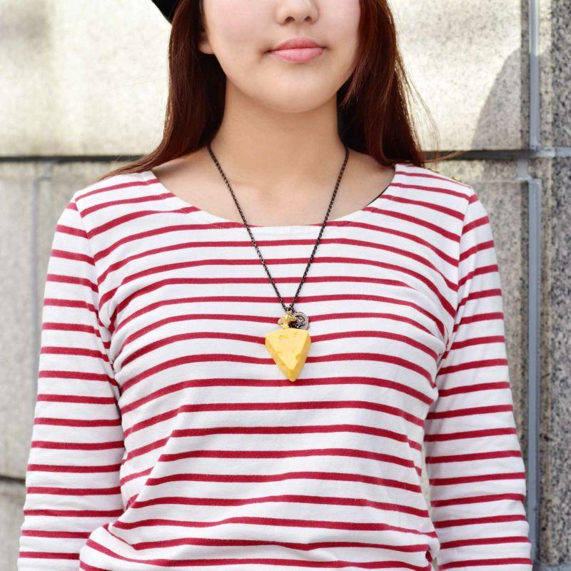 TOM and JERRY Collaboration】JERRY / Cheese Necklace【Japan