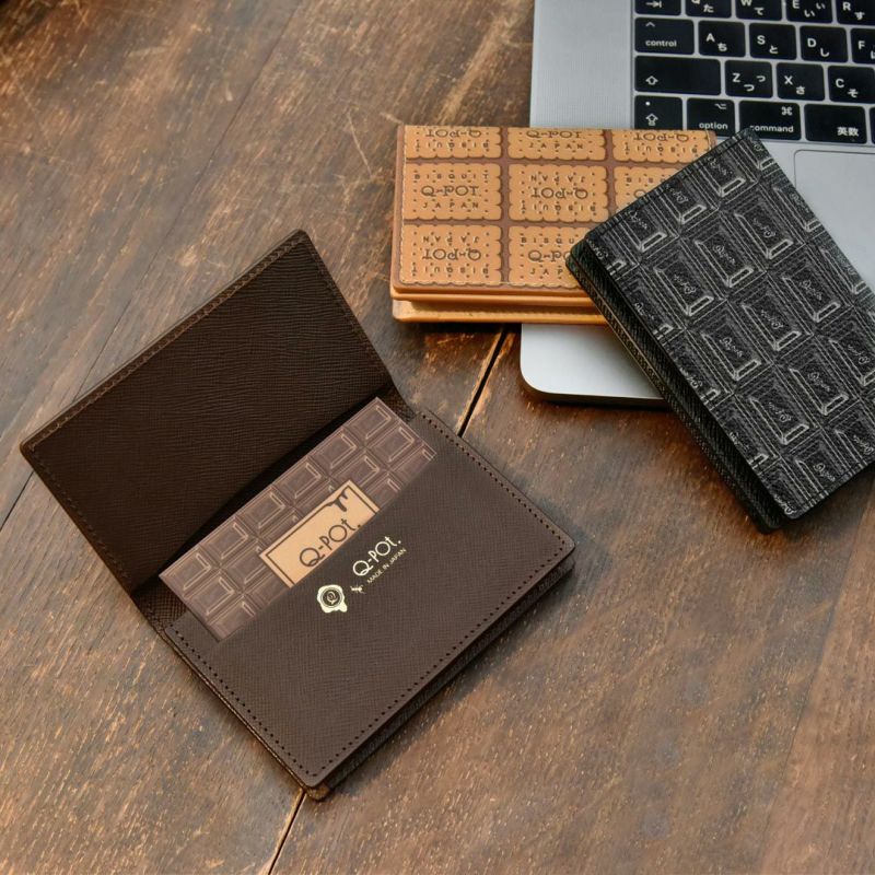 Black Chocolate Card Case【Japan Jewelry】