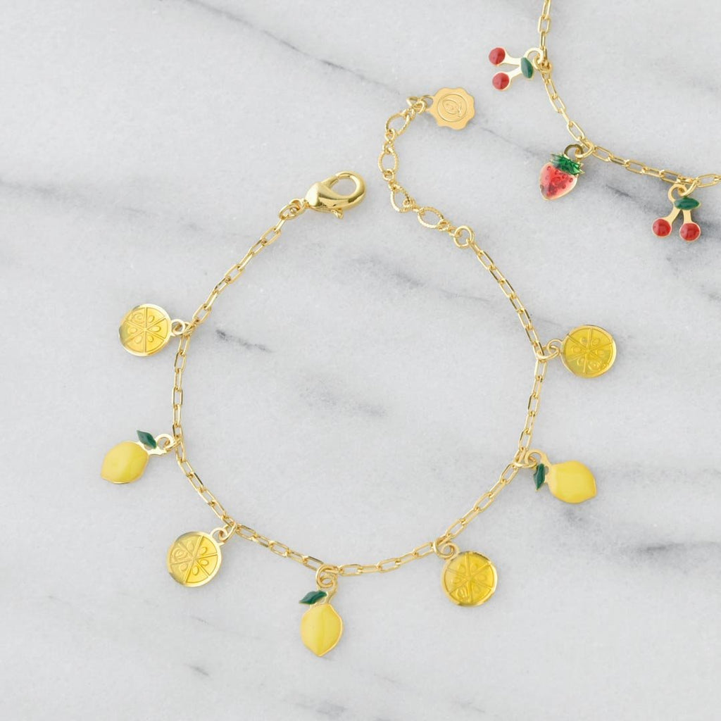 Lemon Chain Bracelet【Japan Jewelry】