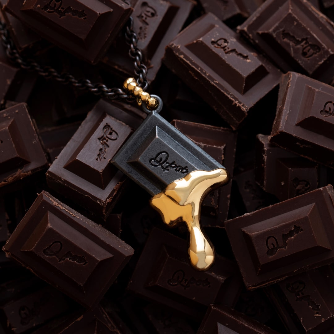Melty Chocolate Necklace【Japan Jewelry】