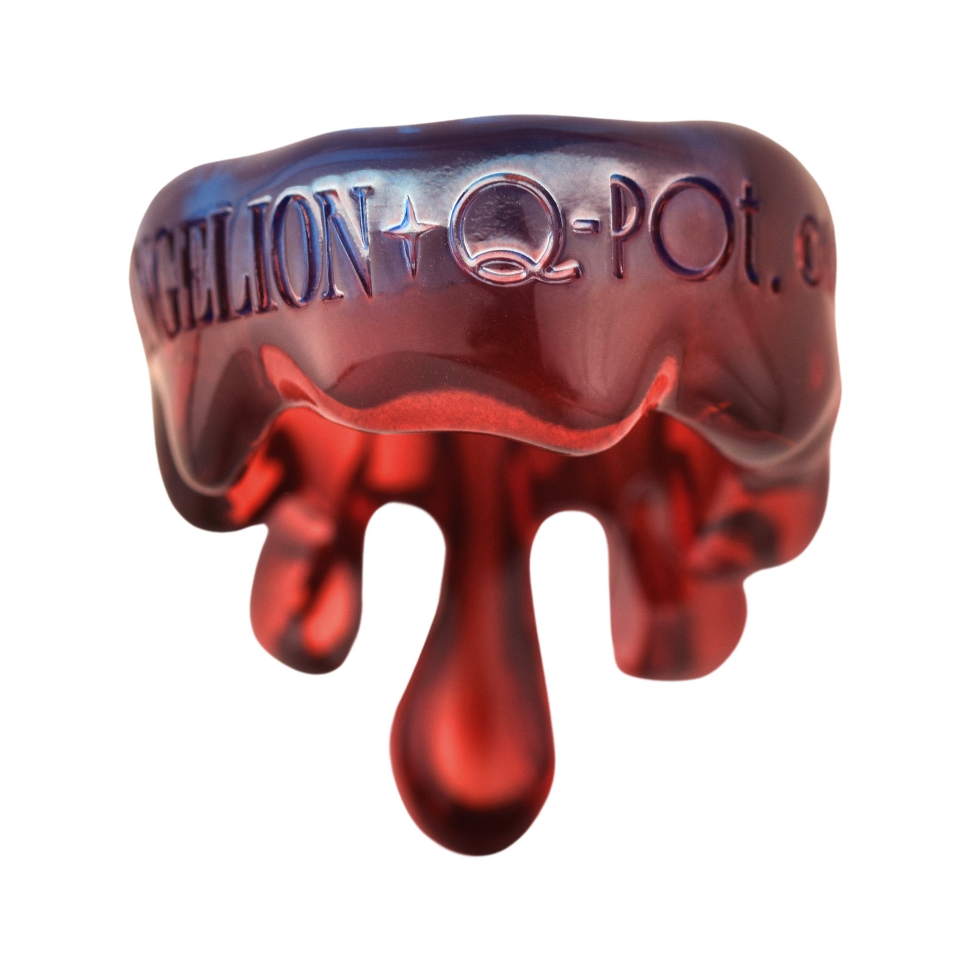 【EVANGELION Collaboration】Red Sea Blue Sea Melt Ring【Japan Jewelry】