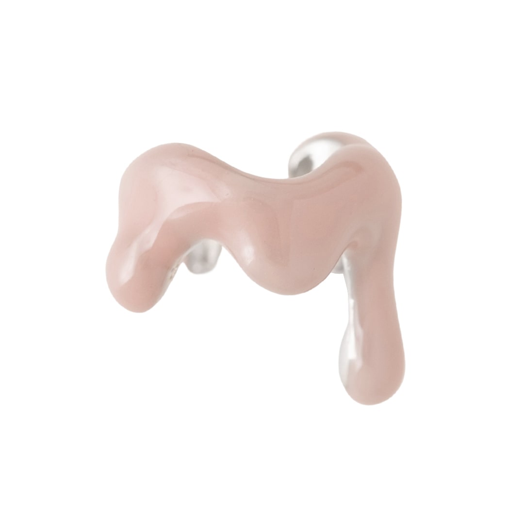 Melty Melt Ear Cuff (Pale Pink)【Japan Jewelry】