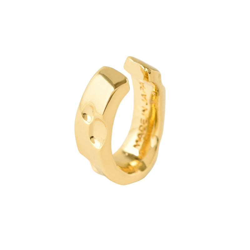Cheese Ear Cuff [Gold] (1 Piece)【Japan Jewelry】