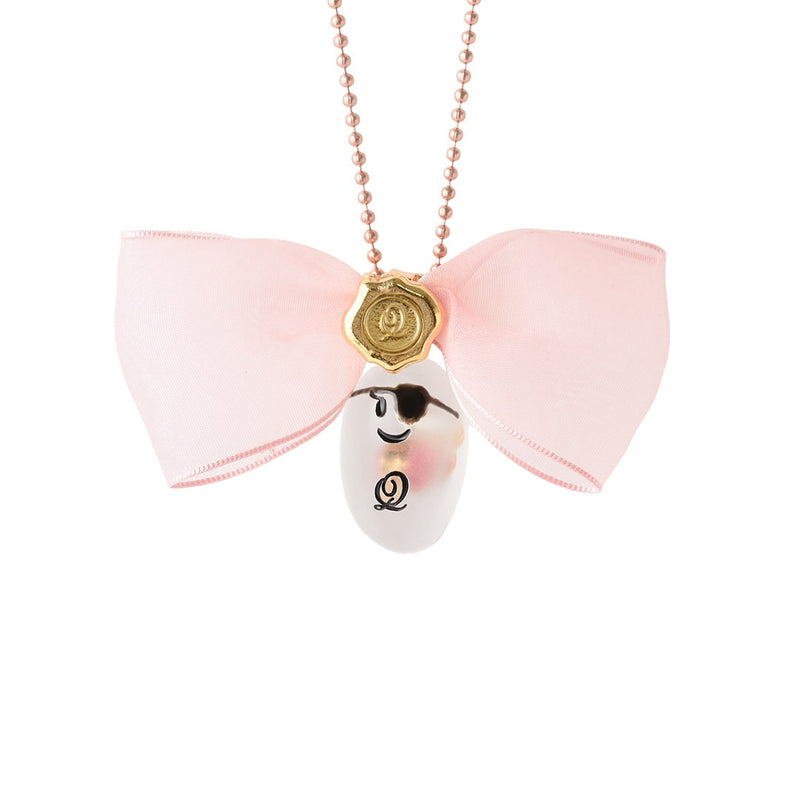 Light Pink Organdy Ribbon Charm【Japan Jewelry】