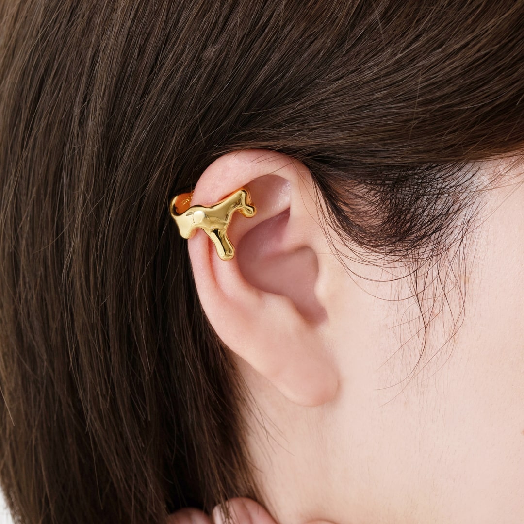 Melty Melt Ear Cuff (Gold)【Japan Jewelry】