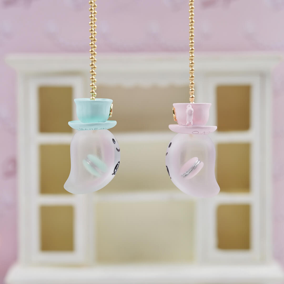 Trick Ghost Tea Time Necklace Set (Mint Macaron)【Japan Jewelry】