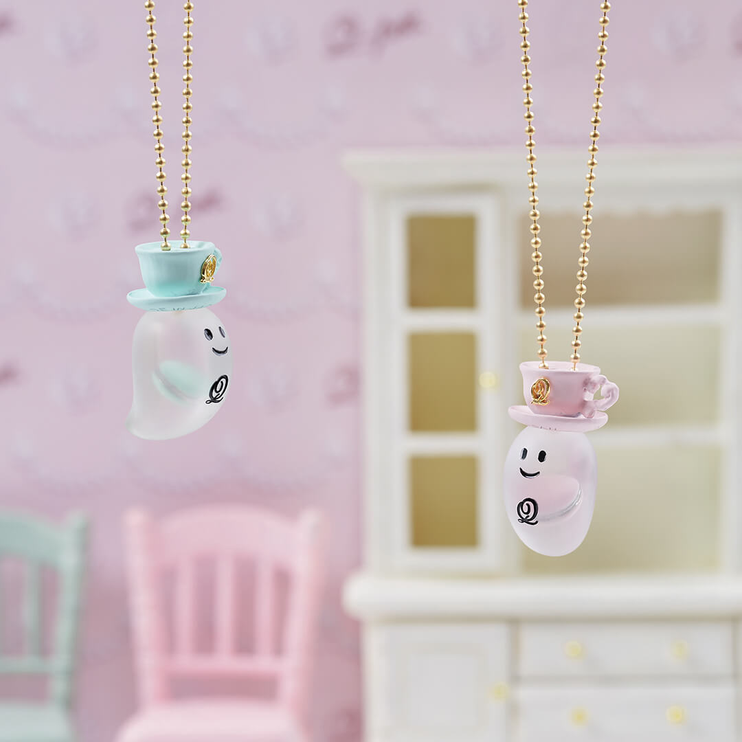 Trick Ghost Tea Time Necklace Set (Mint Macaron)【Japan Jewelry】