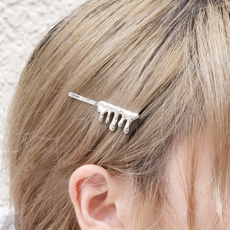 Melt Hair Pin(Silver)【Japan Jewelry】