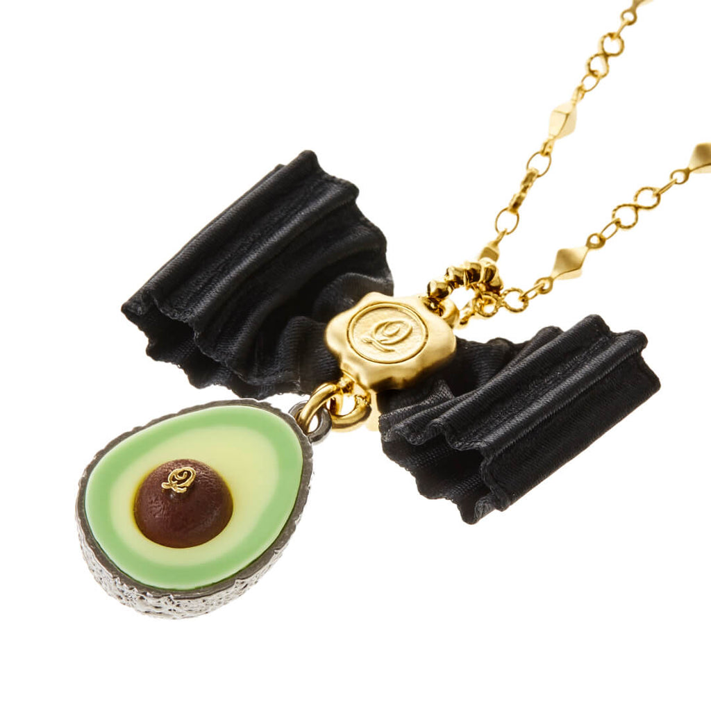 Avocado Ribbon Necklace【Japan Jewelry】