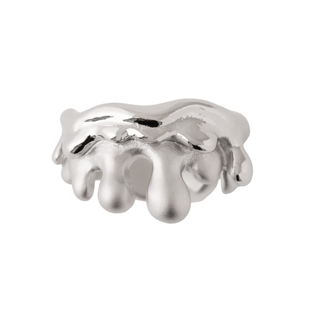 Melty Melt Ring (Silver)【Japan Jewelry】